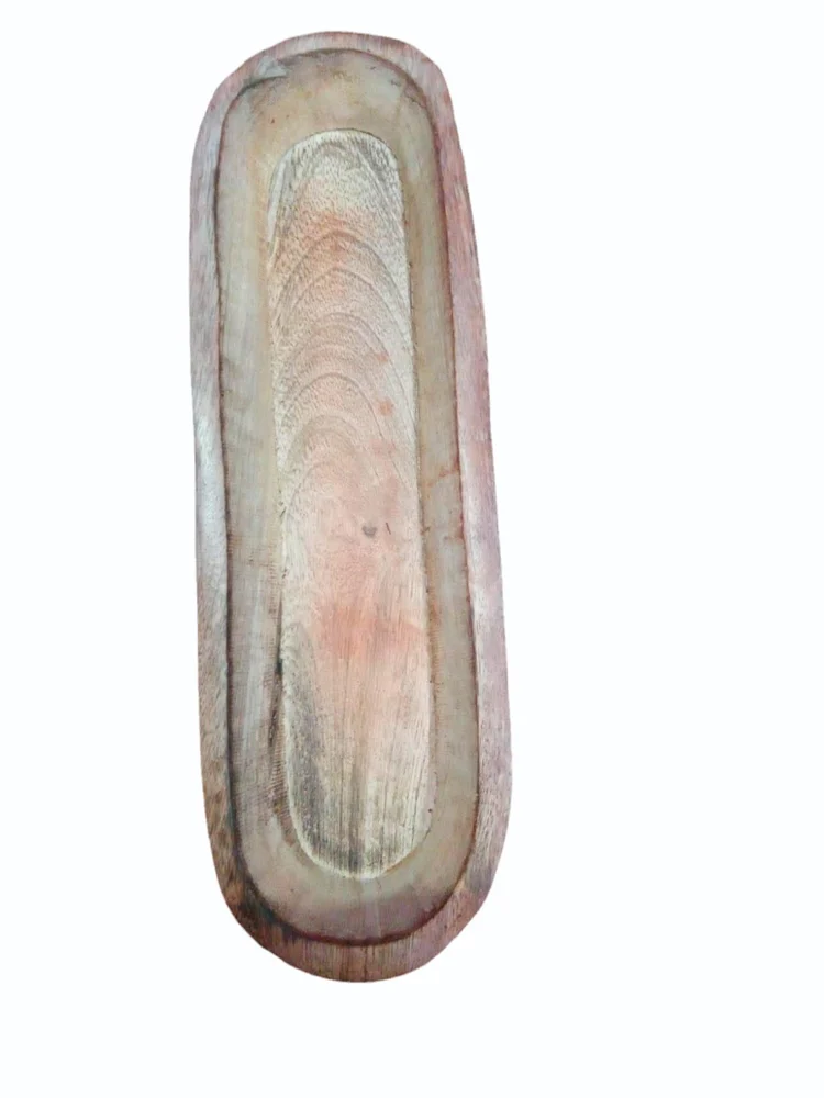 2mm Wooden Oval Tray