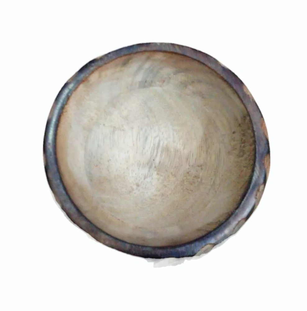 3.5 Inch Wooden Round Bowl