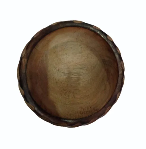 3.5 Inch Wooden Round Bowl - Image 4