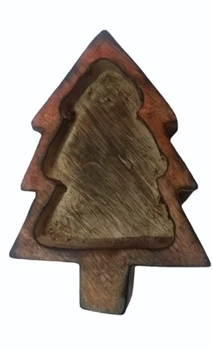 Wooden X Mas Tree Candle Molds - Image 2